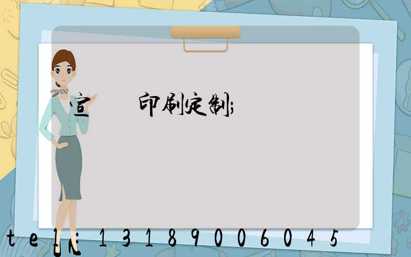 宣傳冊印刷定制