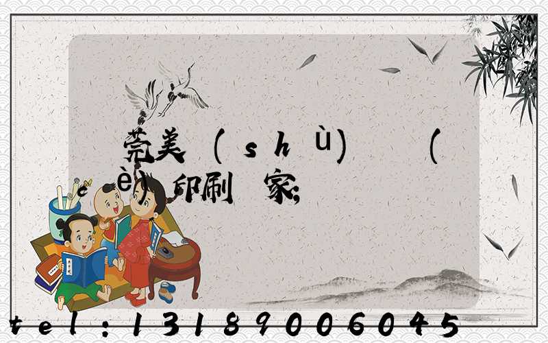 東莞美術(shù)畫冊(cè)印刷廠家