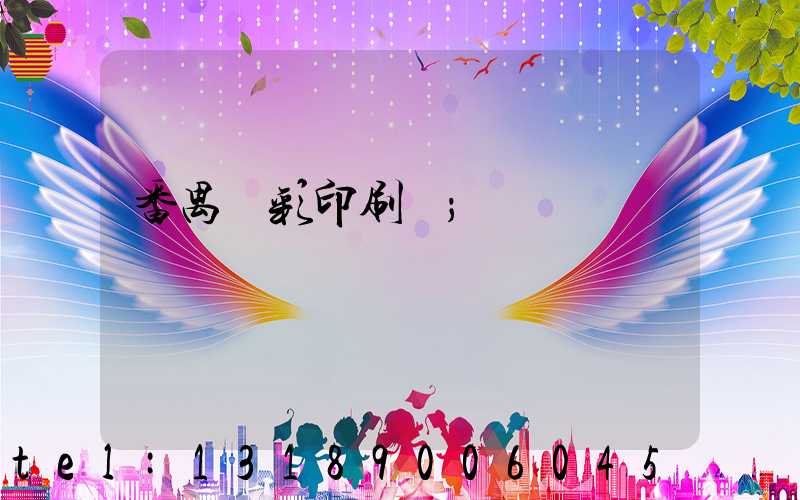 番禺藝彩印刷廠