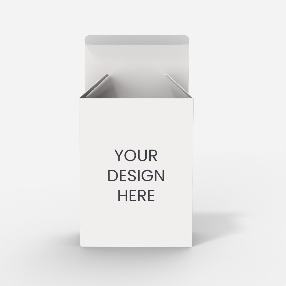 紙盒生產(chǎn)廠家- 扣底盒型設(shè)計結(jié)構(gòu)圖