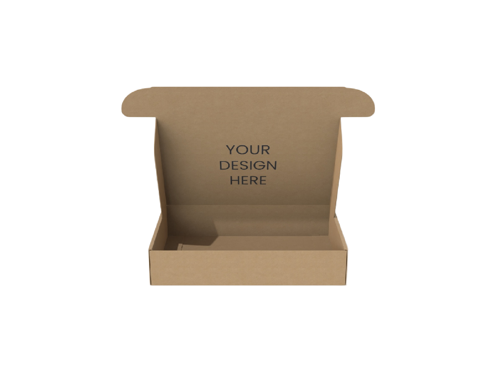 物流快遞包裝盒需求分析-無(wú)痕底飛機(jī)盒型設(shè)計(jì)結(jié)構(gòu)圖