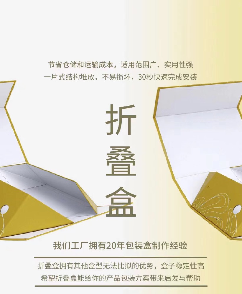 折疊包裝，方便又環(huán)保！